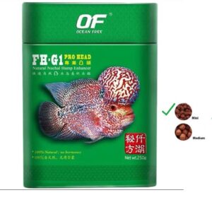 غذای ماهی فلاور رشد هد و رنگ اوشن فری FH-G1 سایز Mini